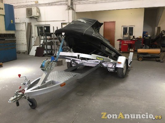 Thalman remolque mixto de aluminio moto de agua/quad